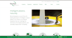 Desktop Screenshot of biomebioplastics.com